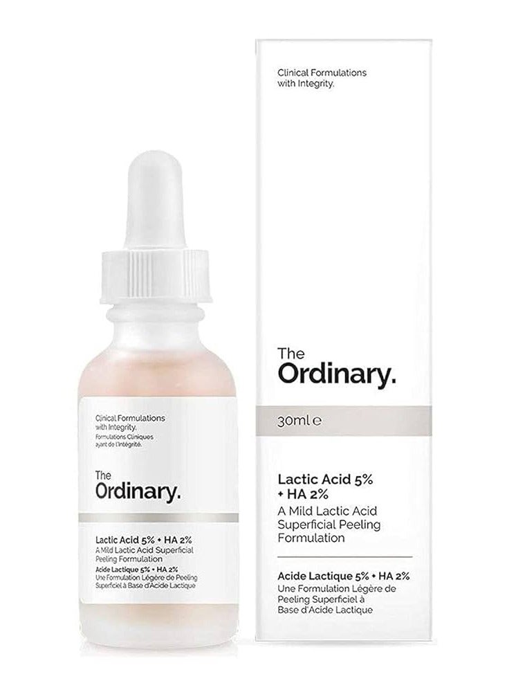 The Ordinary Serum Skin Lactic Acid 5% + Hyaluronic Acid - 30 ml 30ml - Image 1